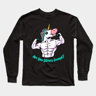 badass unicorn Long Sleeve T-Shirt